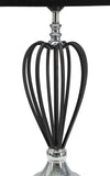 Mauro Ferretti Lampada da tavalo Glam Darky Tall Nero