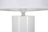 Mauro Ferretti Lampada da tavalo Glam Elegant Bianco