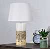 Mauro Ferretti Lampada da tavalo Glam Elegant Bianco