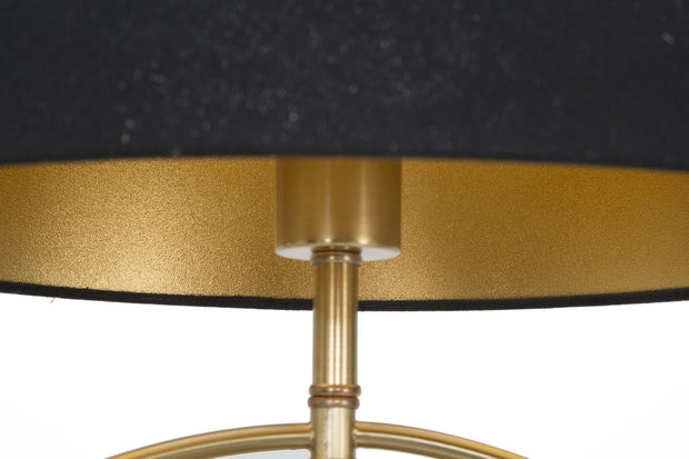 Mauro Ferretti Lampada da tavalo Glam Fluy Nero