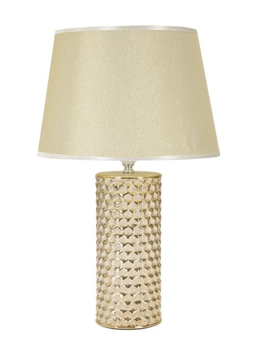Mauro Ferretti Lampada da tavalo Glam Gold Bianco