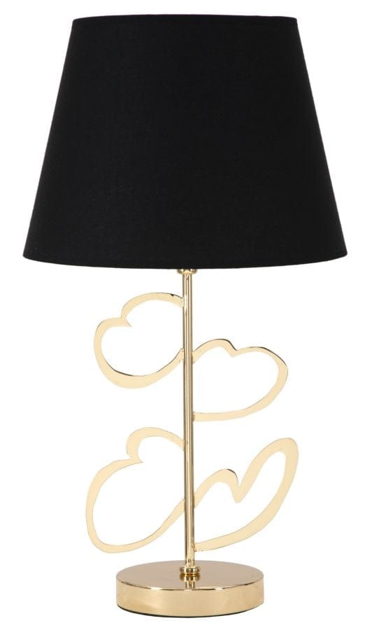 Mauro Ferretti Lampada da tavalo Glam Heart Nero