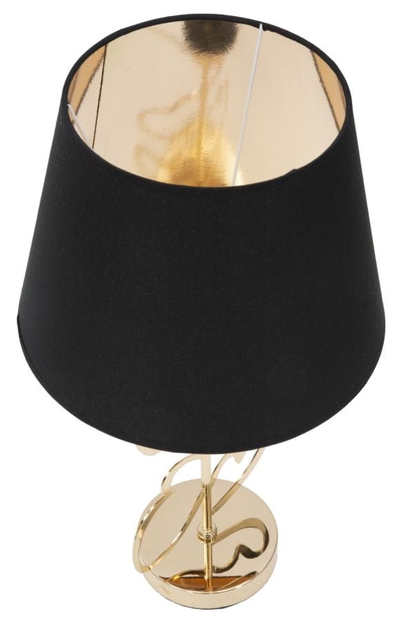 Mauro Ferretti Lampada da tavalo Glam Heart Nero