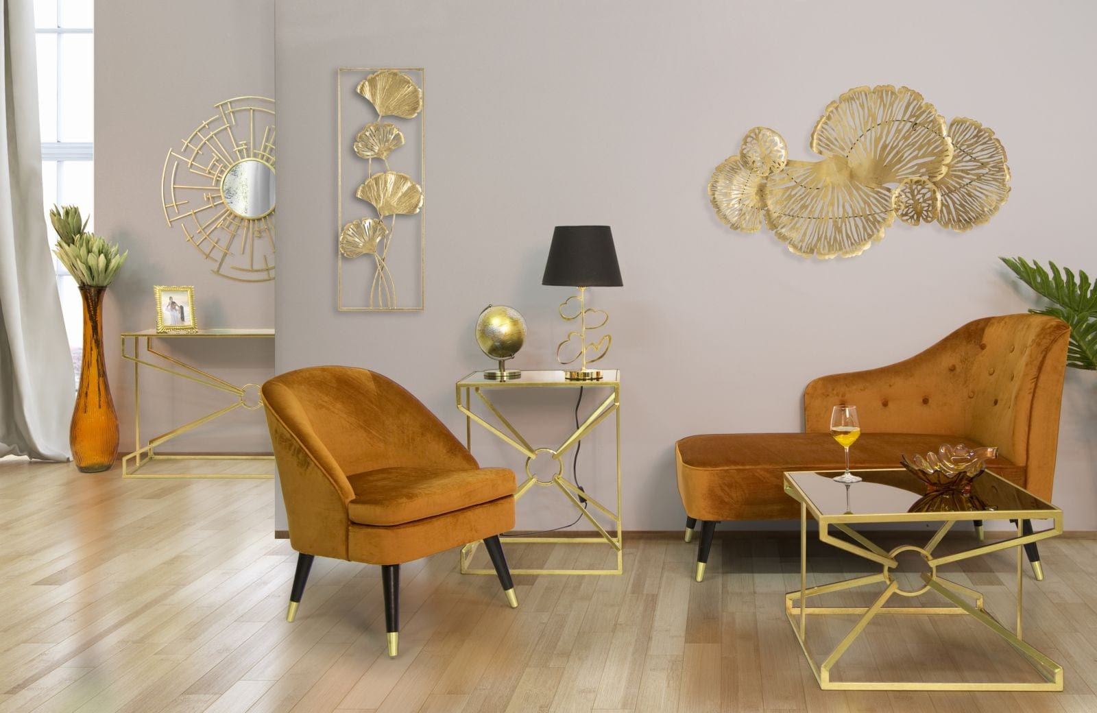 Mauro Ferretti Lampada da tavalo Glam Heart Nero