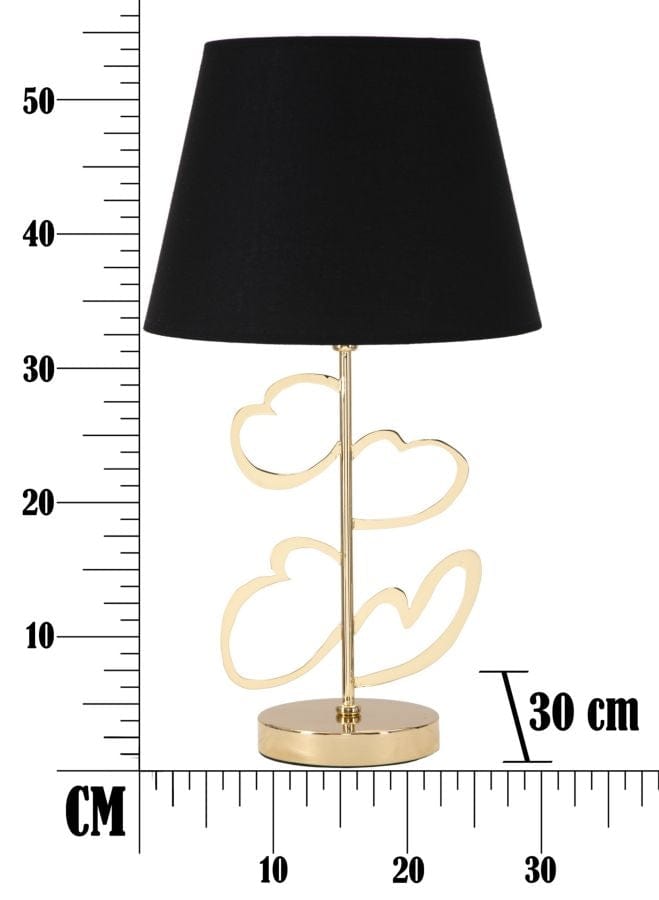 Mauro Ferretti Lampada da tavalo Glam Heart Nero