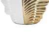 Mauro Ferretti Lampada da tavalo Glam Leaf Bianco