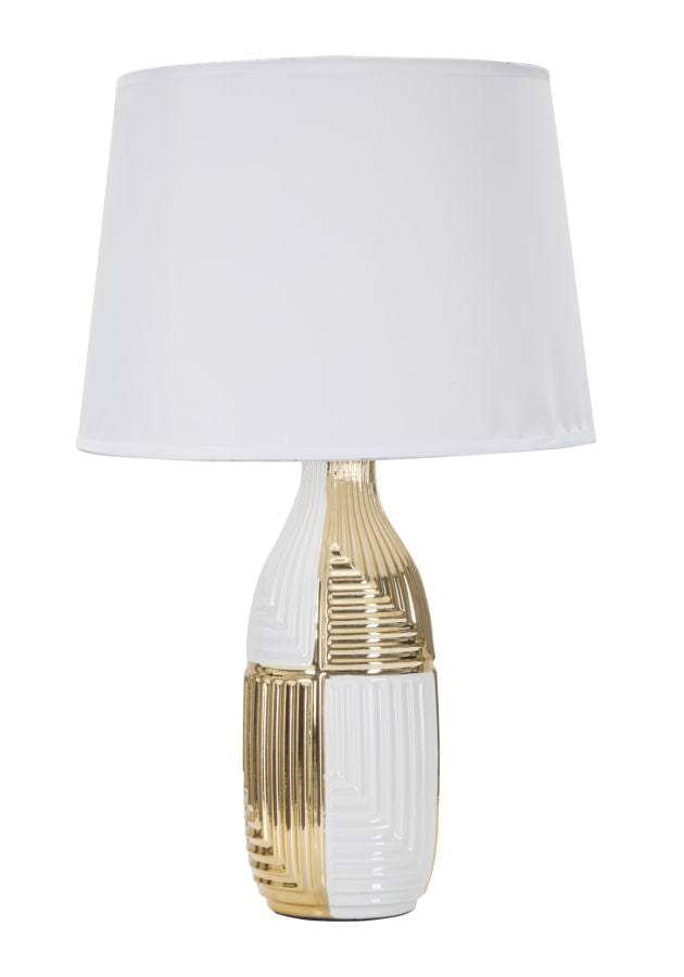 Mauro Ferretti Lampada da tavalo Glam Line Bianco