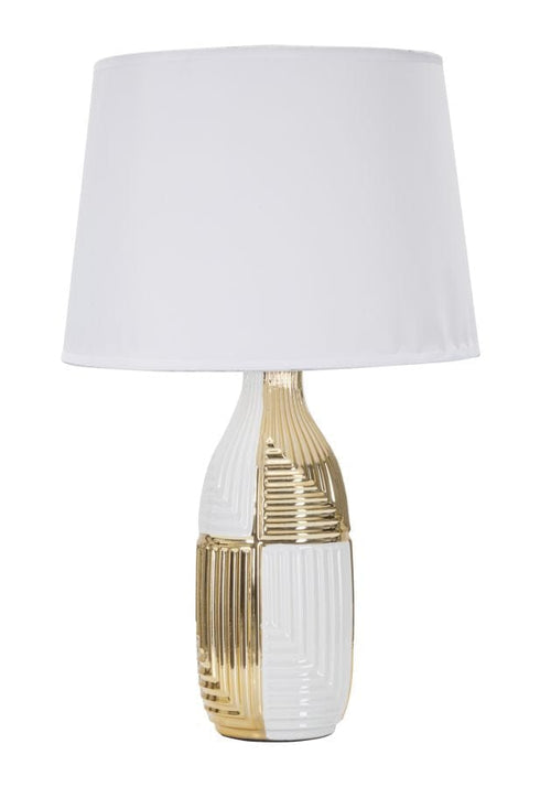 Mauro Ferretti Lampada da tavalo Glam Line Bianco