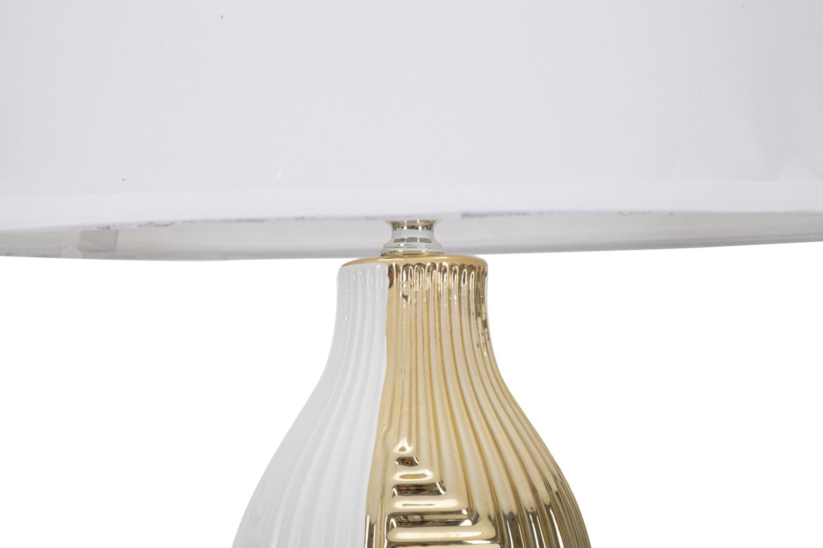 Mauro Ferretti Lampada da tavalo Glam Line Bianco