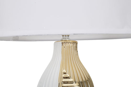 Mauro Ferretti Lampada da tavalo Glam Line Bianco