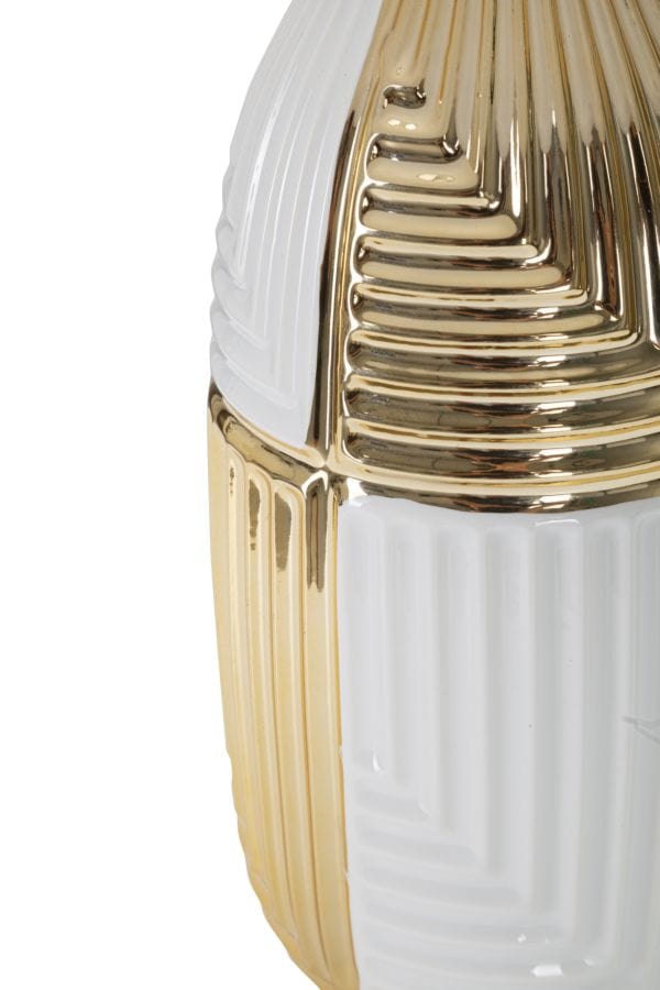 Mauro Ferretti Lampada da tavalo Glam Line Bianco