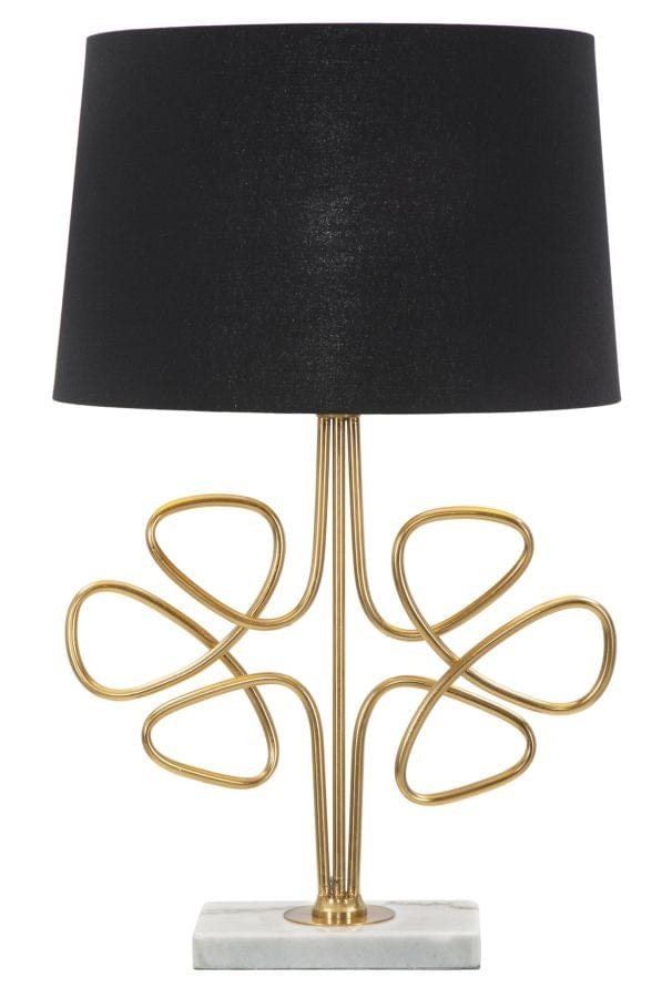 Mauro Ferretti Lampada da tavalo Glam Roudy Nero