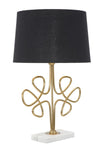 Mauro Ferretti Lampada da tavalo Glam Roudy Nero