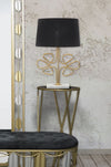 Mauro Ferretti Lampada da tavalo Glam Roudy Nero