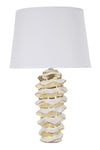 Mauro Ferretti Lampada da tavalo Glam Space Bianco