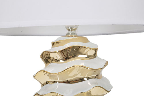 Mauro Ferretti Lampada da tavalo Glam Space Bianco