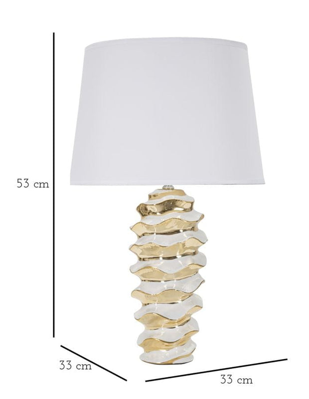 Mauro Ferretti Lampada da tavalo Glam Space Bianco