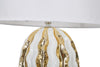 Mauro Ferretti Lampada da tavalo Glam Stary Bianco