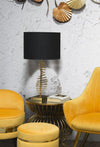 Mauro Ferretti Lampada da tavalo Glam Sticky Nero