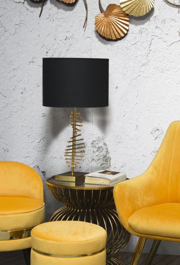 Mauro Ferretti Lampada da tavalo Glam Sticky Nero