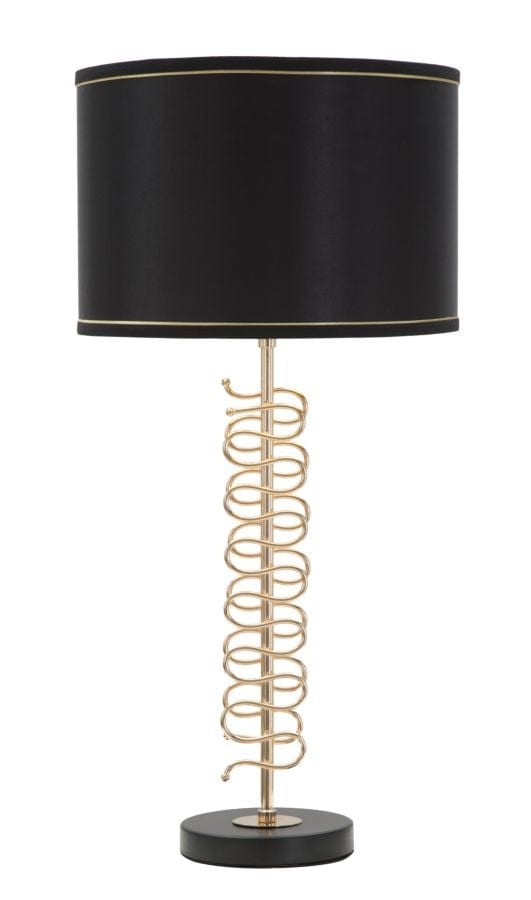 Mauro Ferretti Lampada da tavalo Glam Twist Nero