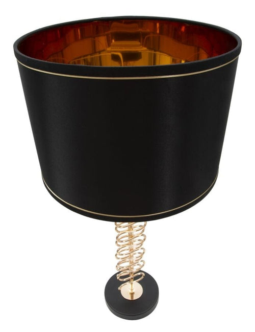 Mauro Ferretti Lampada da tavalo Glam Twist Nero