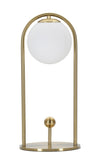 Mauro Ferretti Lampada da tavalo Glamy Arc -A- Oro