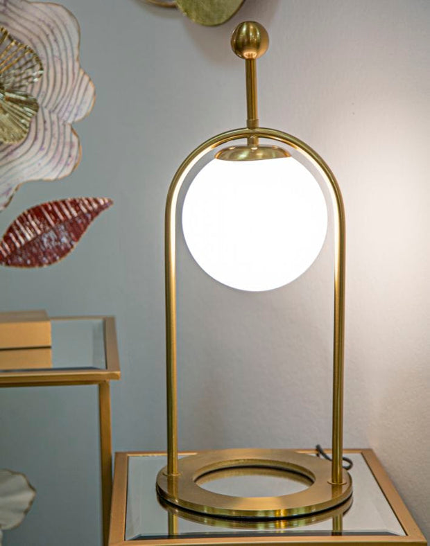 Mauro Ferretti Lampada da tavalo Glamy Arc -B- Oro