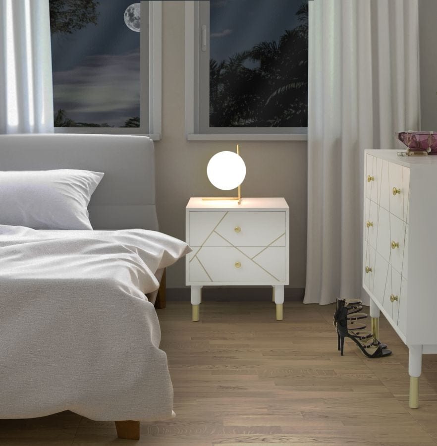 Mauro Ferretti Lampada da tavalo Glamy Low Oro