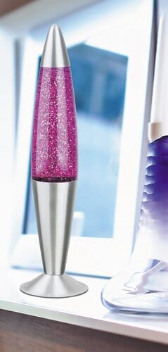 RabaLux Lampada da tavalo Glitter 4115 Violetto