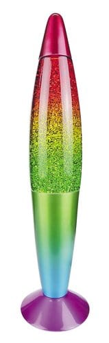 RabaLux Lampada da tavalo Glitter Rainbow 7008 Multicolore