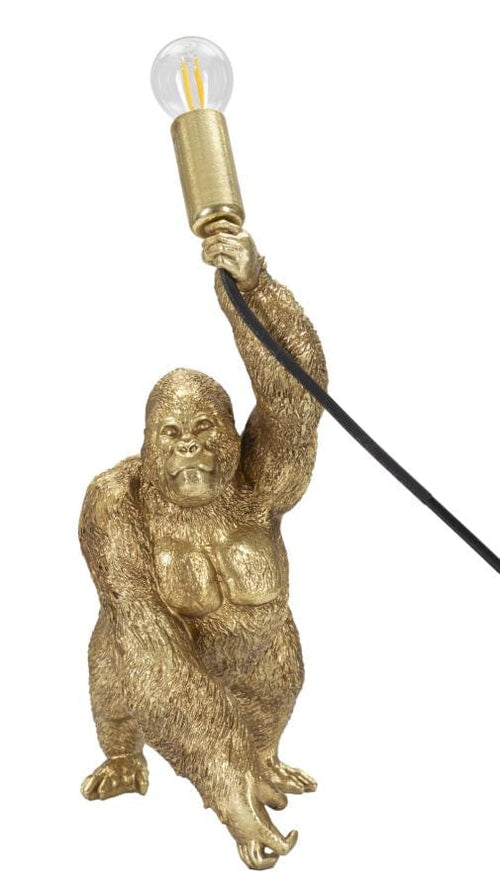 Mauro Ferretti Lampada da tavalo Gorilla Oro