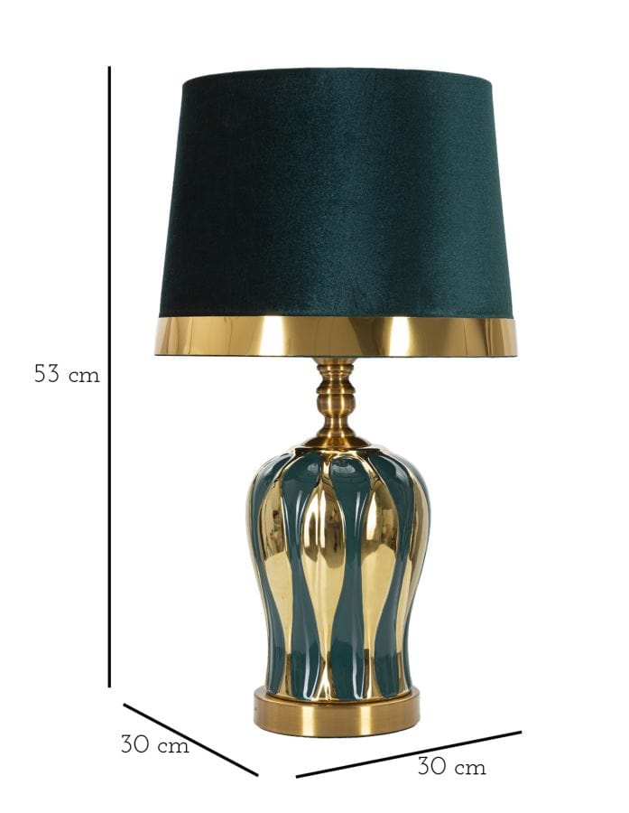 Mauro Ferretti Lampada da tavalo Green Glam Verde