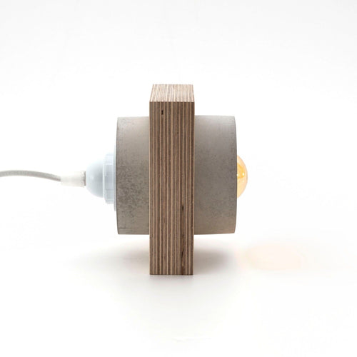 Oyo Lampada da tavalo Handmade Grigio