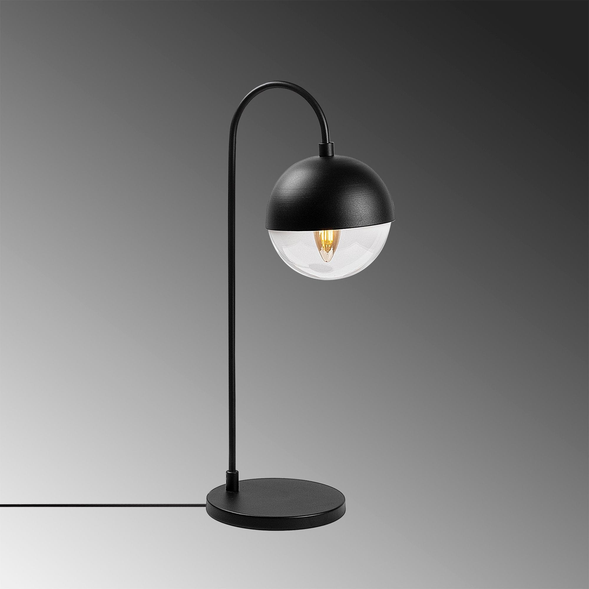 Asir Lampada da tavalo Horn 12203 Nero