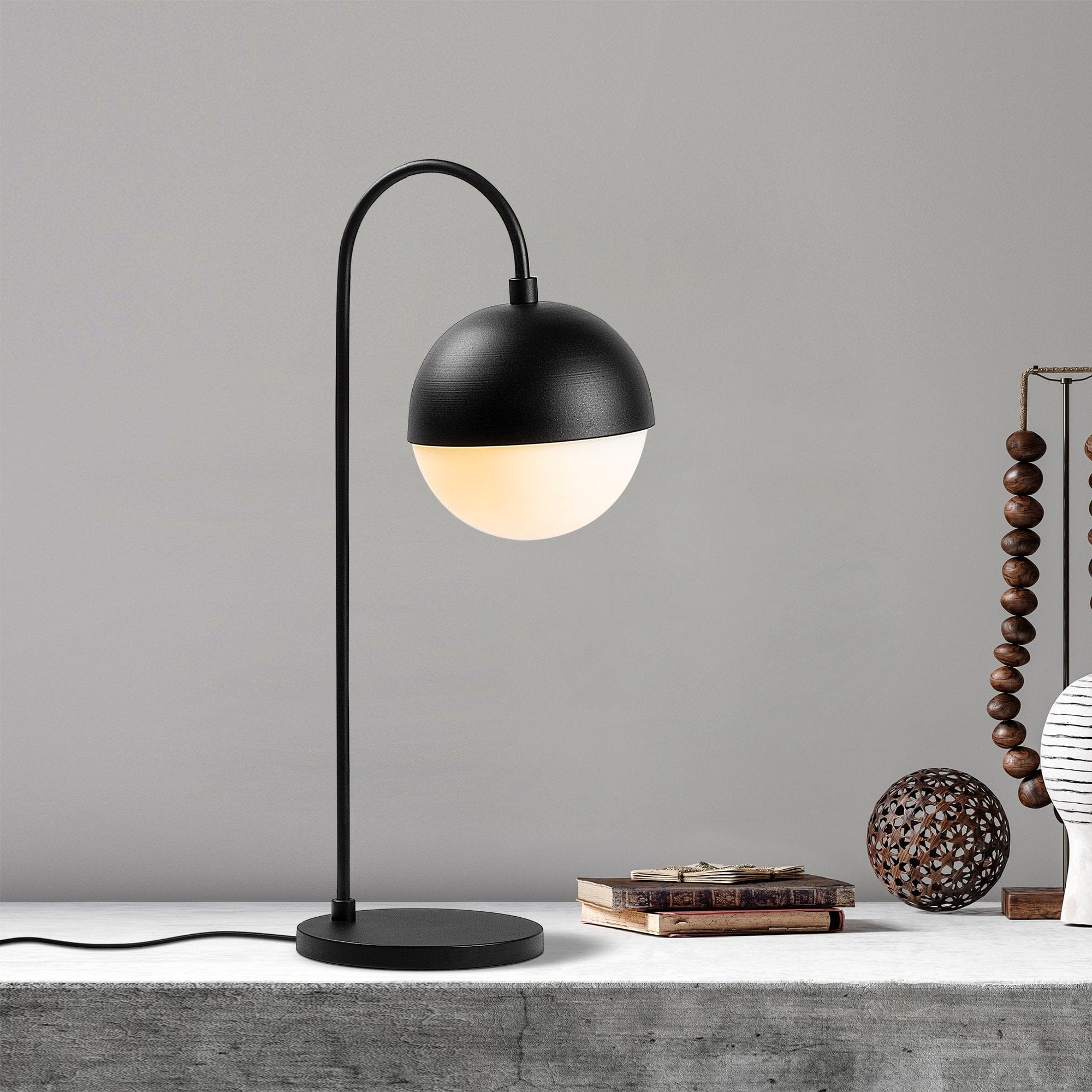 Asir Lampada da tavalo Horn 12204 Bianco