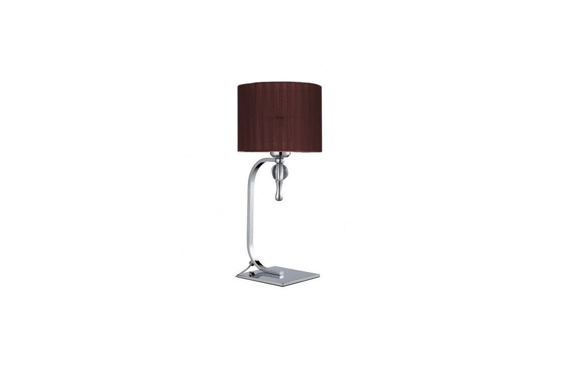 Azzarddo Lampada da tavalo Impress Marrone AZ2903