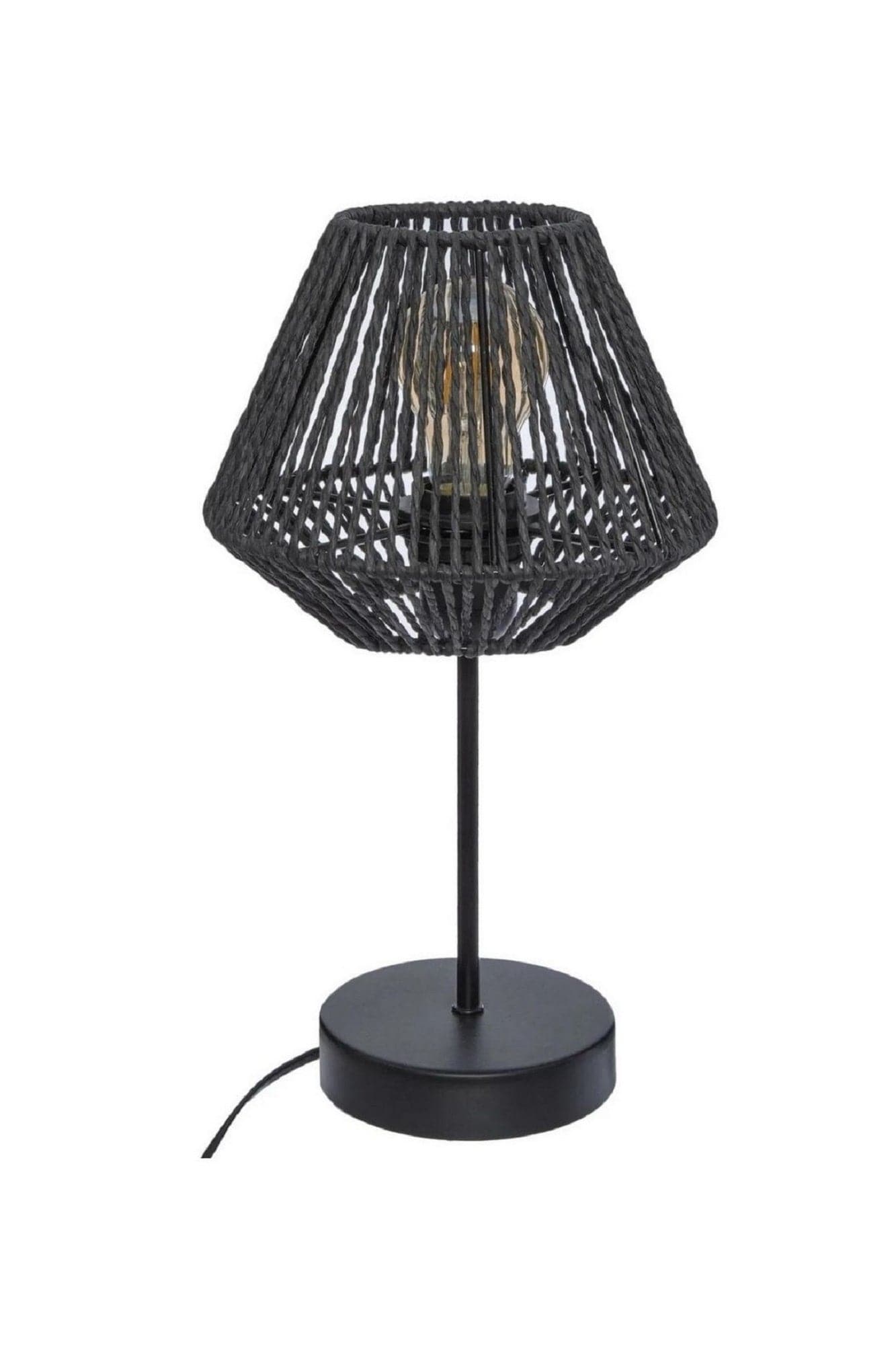 Oyo Lampada da tavalo Jut Masa Nero