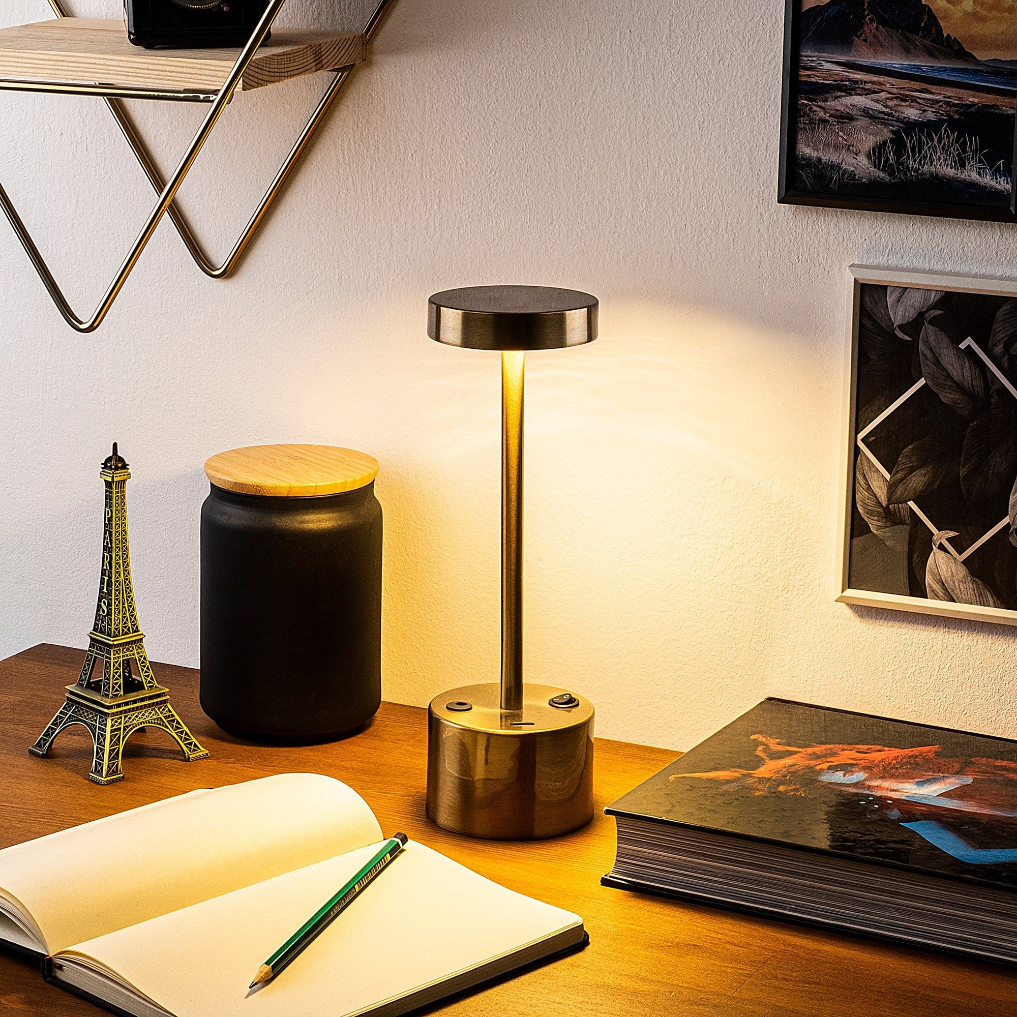 Lampada da tavalo Keyf 13393 Oro
