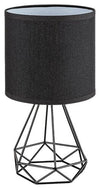 RabaLux Lampada da tavalo Kinga 3016 Nero