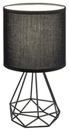 RabaLux Lampada da tavalo Kinga 3016 Nero