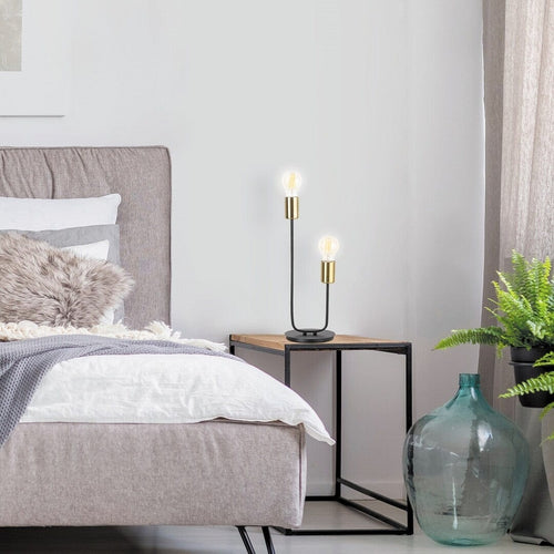 RabaLux Lampada da tavalo Lanny 4560 Nero