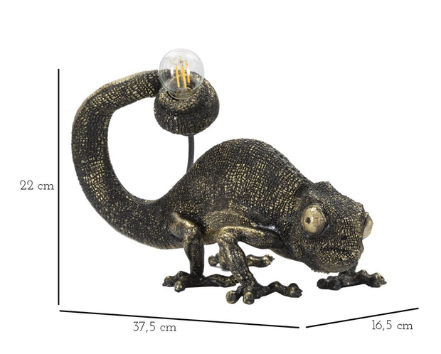 Mauro Ferretti Lampada da tavalo Lizard Nero