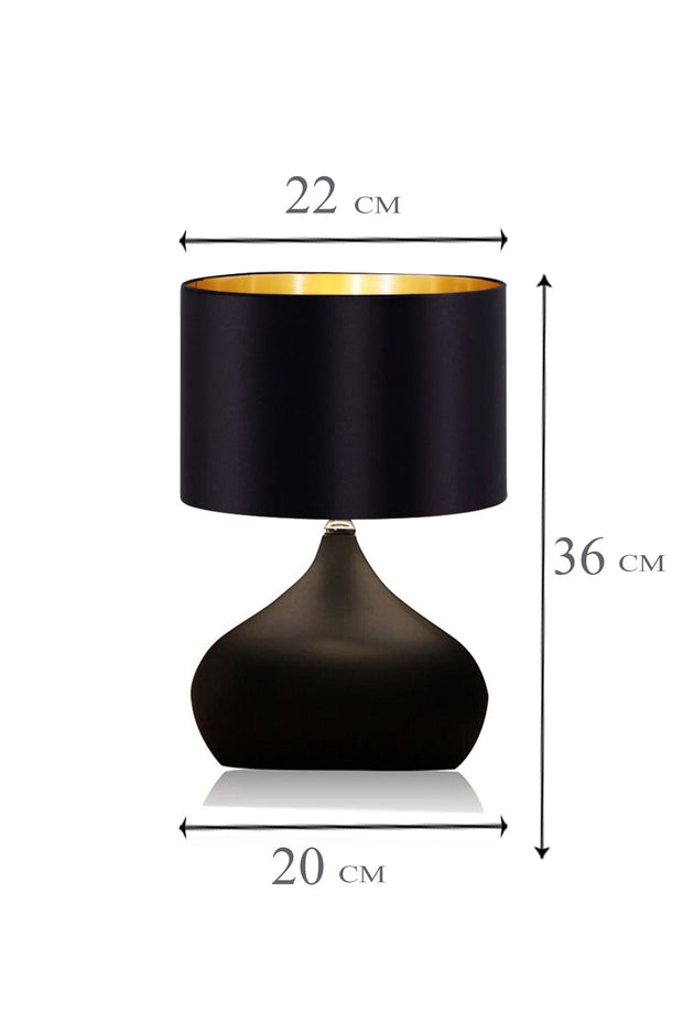 Oyo Lampada da tavalo Lux Nero