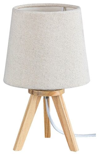 RabaLux Lampada da tavalo Lychee 2068 Faggio