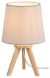 RabaLux Lampada da tavalo Lychee 2068 Faggio