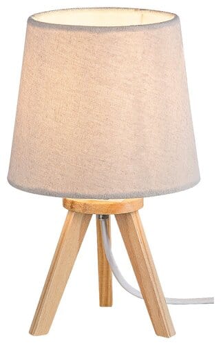 RabaLux Lampada da tavalo Lychee 2068 Faggio