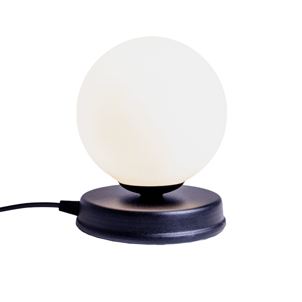 Customform Lampada da tavalo Manen S Nero