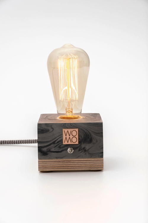 Oyo Lampada da tavalo Marble Grigio