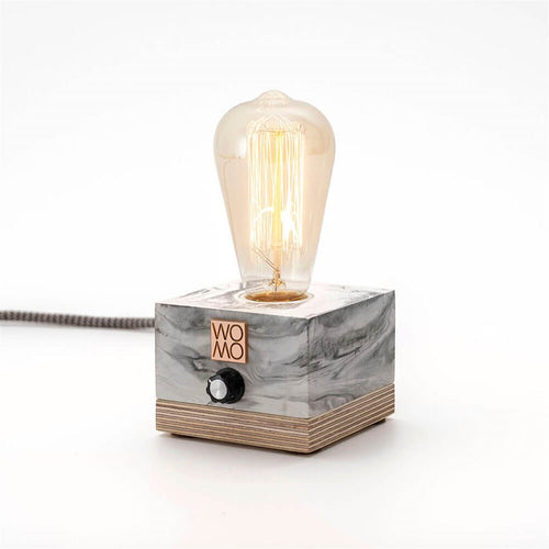 Oyo Lampada da tavalo Marble Grigio